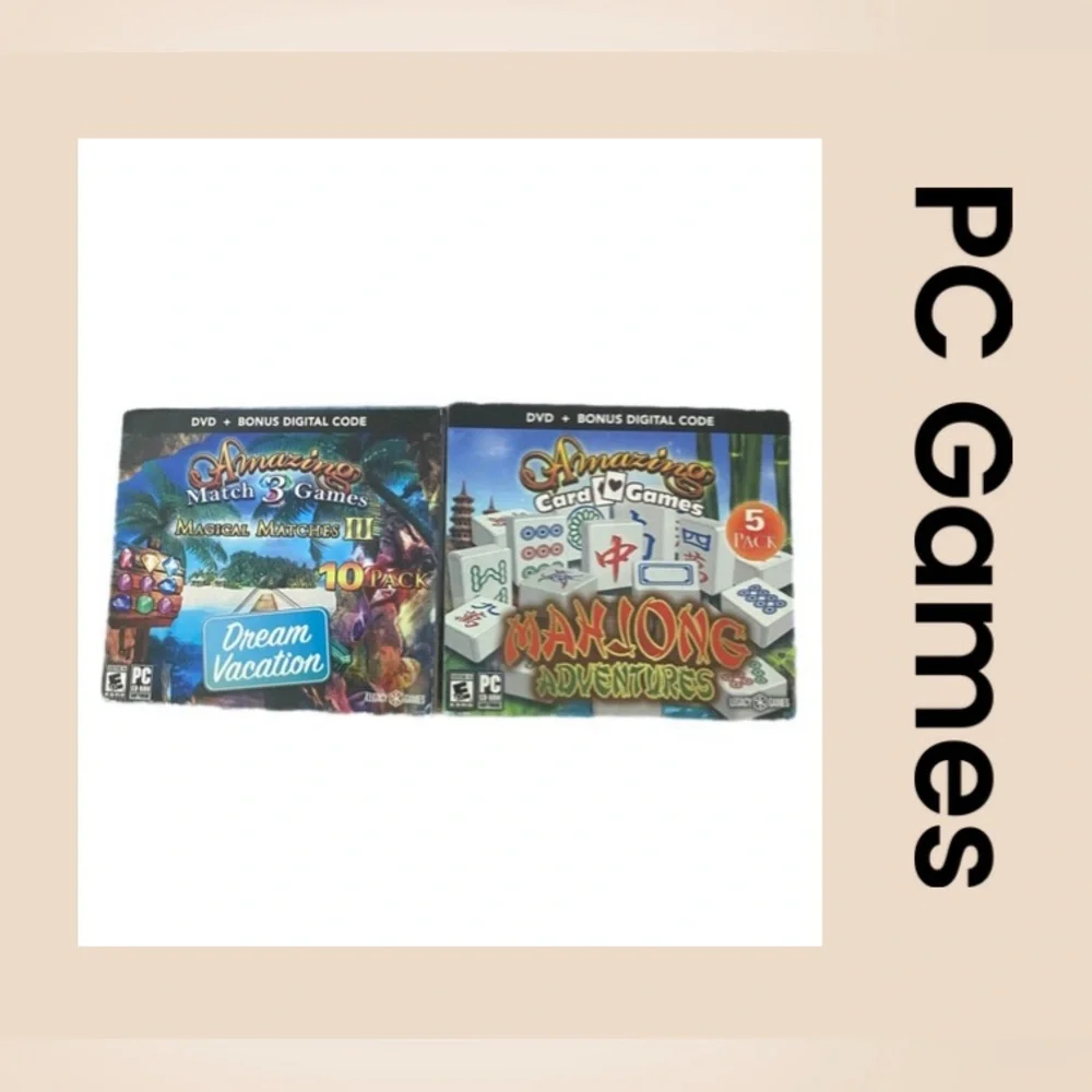 Match 3 Games Dream Vacation/Card Games Mahjong Adventures